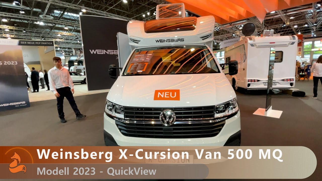 Weinsberg XCursion Van 500 MQ 2023 YouTube