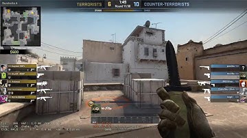 CS:GO - Ace and Fail to Defuse in last 0.1 Sec