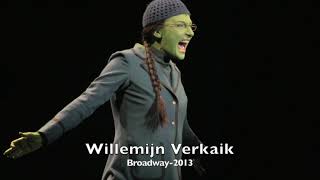 Wicked Elphaba Comparison-The Wizard And I