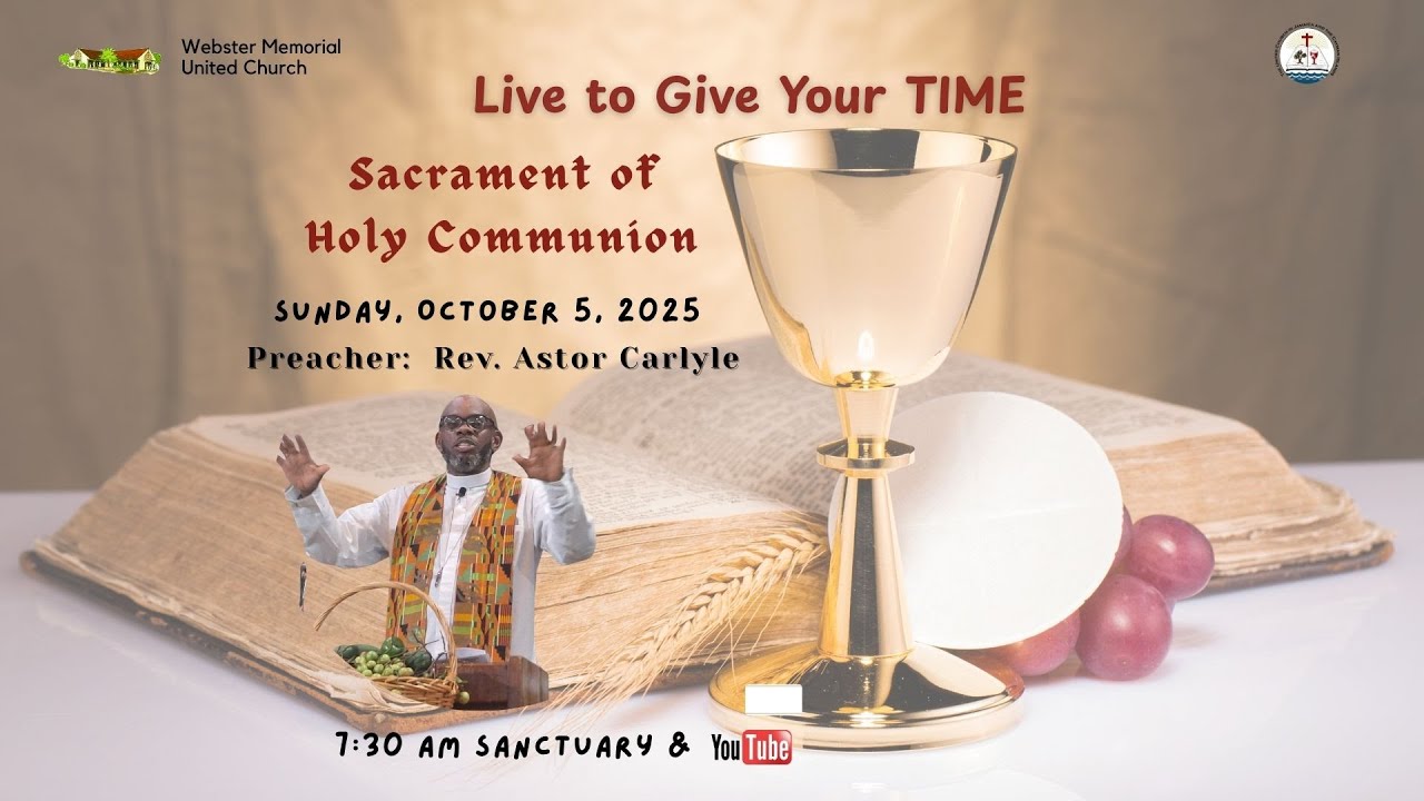 Sunday Service | October 5, 2025 | 7:30 a.m. | Live to Give Your Time