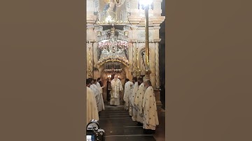 Thumbnail of Litany chanted in Greek at the Holy Sepulcher in Jerusalem