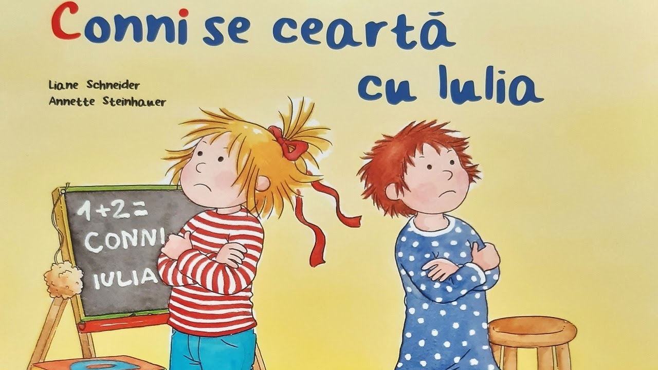 CONNI SE CEARTĂ CU IULIA | Poveste educativă despre prietenie și rezolvarea neînțelegerilor