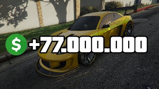 GTA ONLINE DINERO FACIL - GANA MAS DE 77 MILLONES Y SUBE AL NIVEL 200 EN GTA ONLINE!