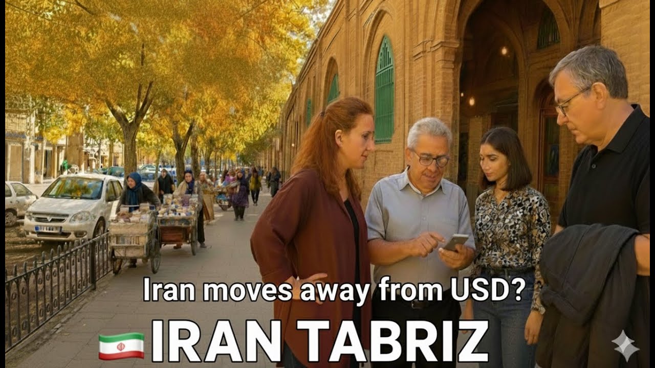 Exploring Historic Tabriz, Iran 🇮🇷 | Autumn Walk Through the Grand Bazaar & Haramhaneh Market