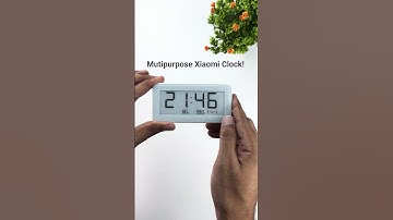 This device can show you the exact humidity and temperature in your room! #xiaomi #shorts #summer