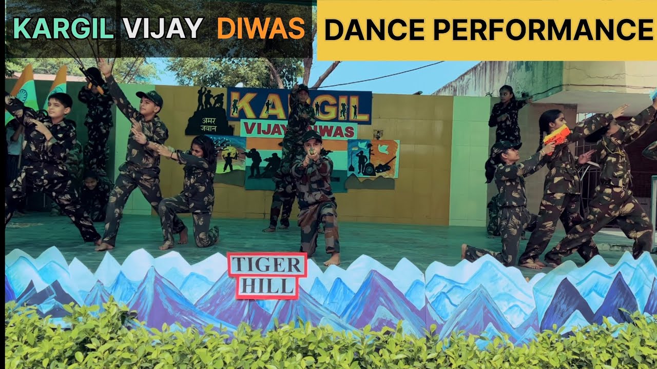 KARGIL VIJAY DIWAS | Theme | DANCE PERFORMANCE | ARMY Dance |choreography by ​⁠@Sanjudancepro