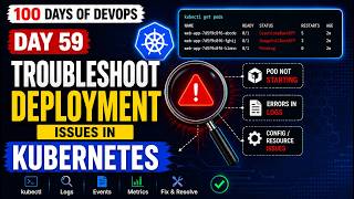 Day 59: Troubleshoot Deployment issues in Kubernetes 100 Days of DevOps | KodeKloud #kodekloud #100