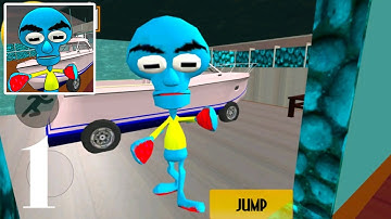 Squid Sponge Neighbor Expose Gameplay All Levels (ANDROID)