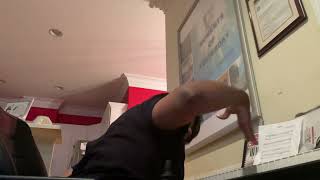 Playing the piano