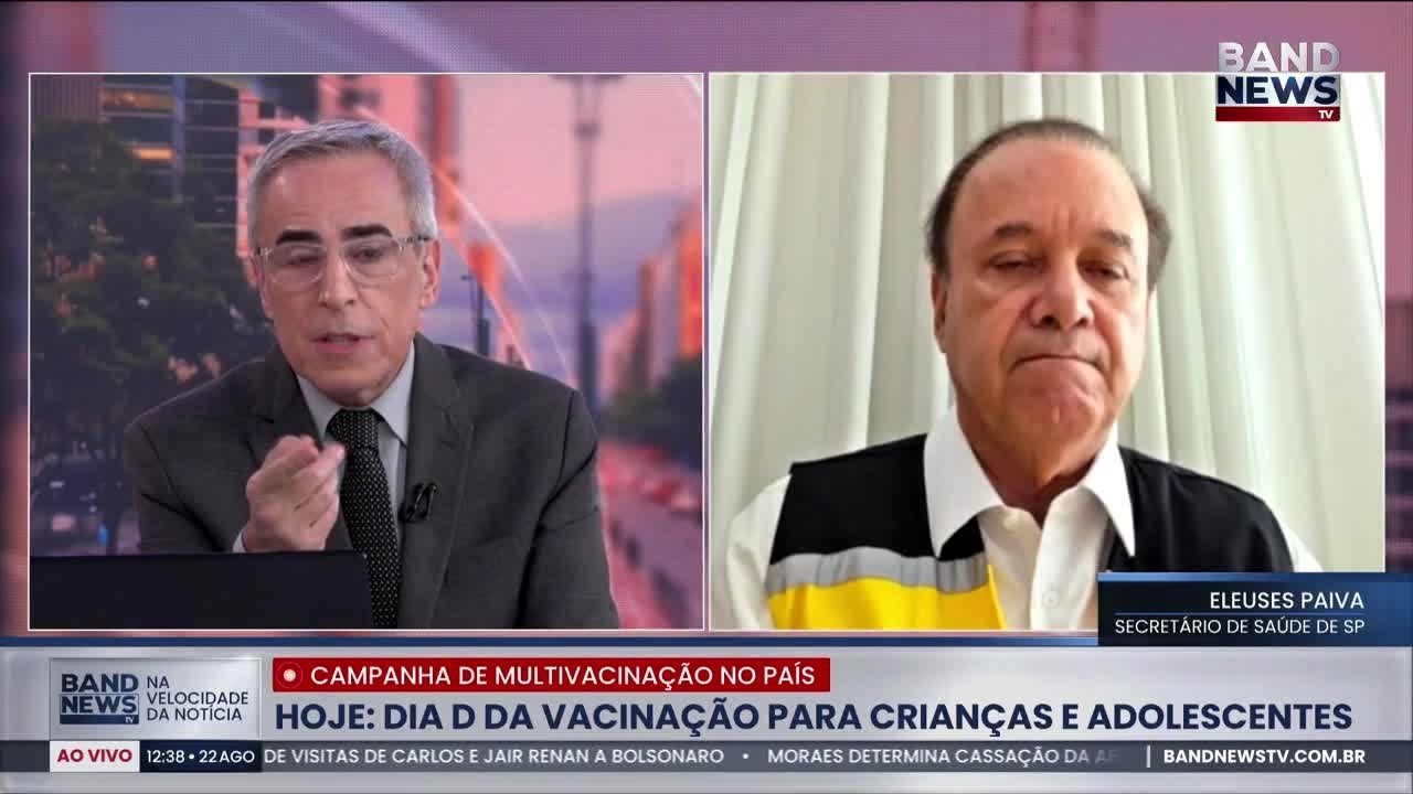 Eleuses Paiva: Dia D da vacinação para crianças