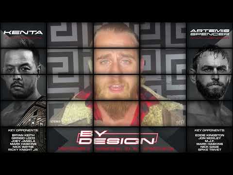 MARK HASKINS Previews the KENTA vs ARTEMIS SPENCER BY DESIGN Main Event