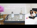 Organizador tipo mueble y bandeja para perfumes o maquillaje | Dossier perfumes |@Deuryissadeco​