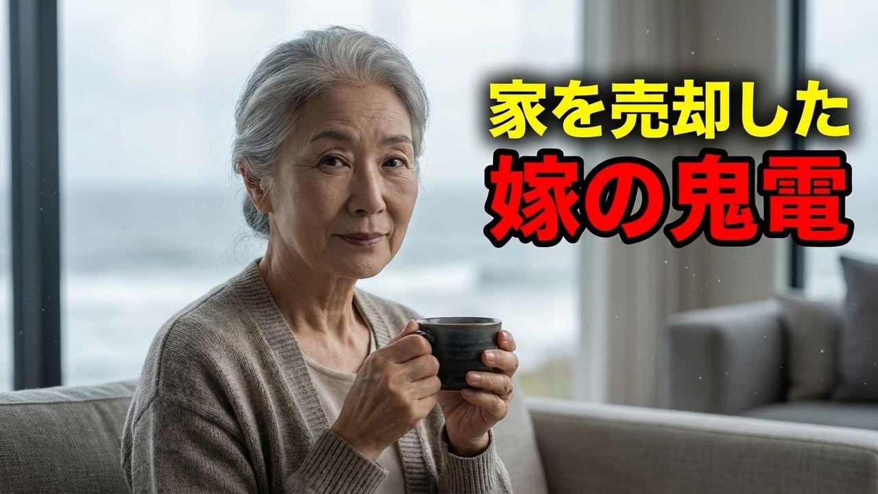 「いつ死ぬの？」嫁と孫の暴言。私が家を売り払って消えた結果…