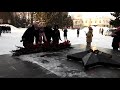 Возложение цветов в биробиджанском Сквере Победы прошло в День неизвестного солдата