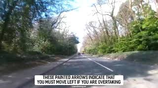 Road Markings part 2 - Double white lines! #Shorts