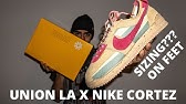 Nike Cortez Shoe On Feet Including Sizing - WATCH BEFORE YOU - YouTube