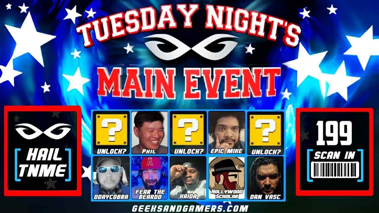 Tuesday Night’s Main Event Tuesday Night’s Main Event