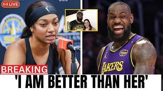 Angel Reese REACTS 😱 After LeBron James Takes Caitlin Clark’s Side!