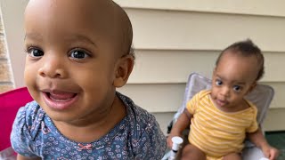 ADORABLE TWIN BABIES GROWING UP VIDEO MIX MONTHS 1-17!!