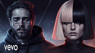 Download Lagu Post Malone ft. Sia – Tears in Your Halo (Official AI Lyric Video) MP3