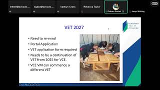 Yr 11 into Yr 12 Parent Information Webinar 2026