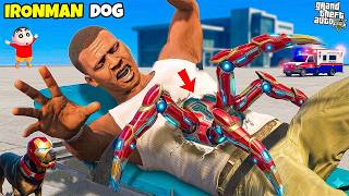 Franklin Change into IRONMAN DOG Monster By Accident😱 Most Shocking Life Story