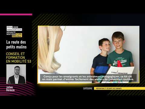 La route des petits malins - Nommé Catégorie Prévention et sécurité des enfants