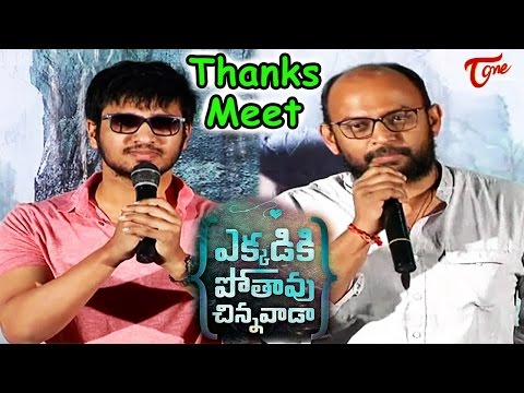Ekkadiki Potavu Chinnavada Movie Thanks Meet || Nikhil, Hebha Patel, Nandita Swetha