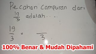 Bentuk Pecahan Campuran Dari 193 Adalah