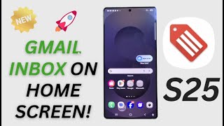 📬 How to Add Gmail Inbox Widget on Galaxy S25/S25+/Ultra – Stay Updated Instantly! screenshot 4