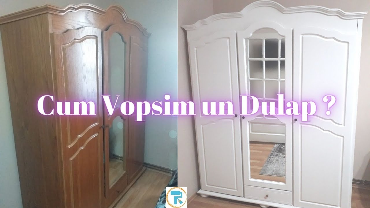Cum vopsim un dulap ? Vopseste cu Robi!