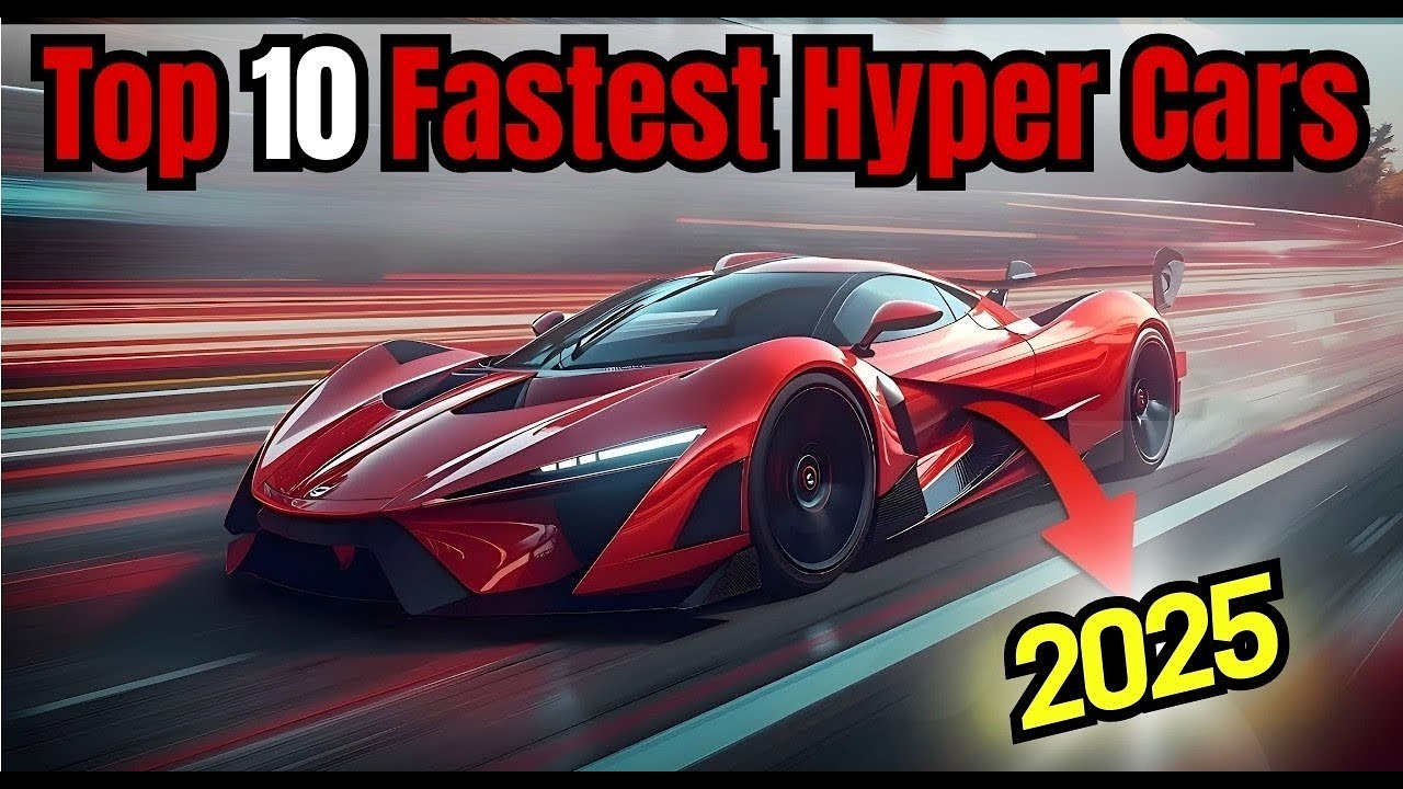 10 самых быстрых гиперкаров 2025 года