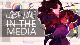DRAWING LGBT+ COUPLES (lgbt+ couples in media)