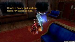 Dissidia 012: Warrior of Light + Jecht synergy testing