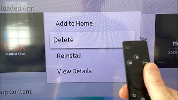 How to UNINSTALL & DELETE apps on Samsung Smart TV COMPLETELY 2023 (watch until end)