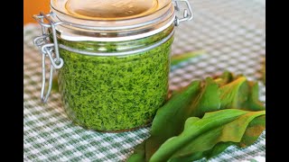 Pesto recipe that will stay green for more than a month