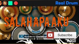 REAL DRUM COVER  ENTAH APA YANG MERASUKIMU | Cover