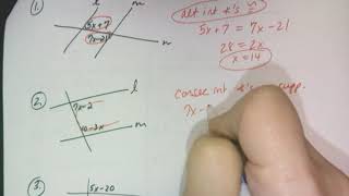 Geometry: Lesson 2.9 Proving Lines Parallel