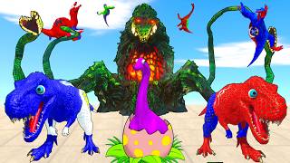 Long Slide Game with Colourful Duck Cow Tiger Gorilla Dog Elephant 3d Animal Game Funny 3d Animals screenshot 4