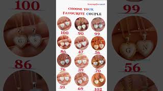 ✨ Choose Your Favourite Couple Letter 💖 | GF 💕 BF Love Art ✨#chooseyourletter #couplegoal #gf #bts