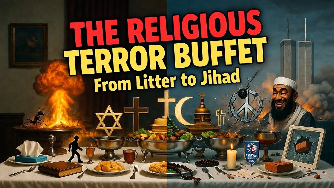 The Religious Terror Buffet – Satirical Song Roasting "Religion of Peace" vs Minor Faith Offenses