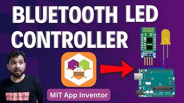 Create a Bluetooth LED Controller App in MIT App Inventor |  Full Tutorial