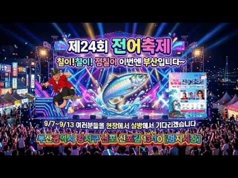 #점칠이tv#부산명지전어축제#영심아공연단#9월12일토욜6일째#칠이칠이점칠이#동해번쩍서해번쩍#