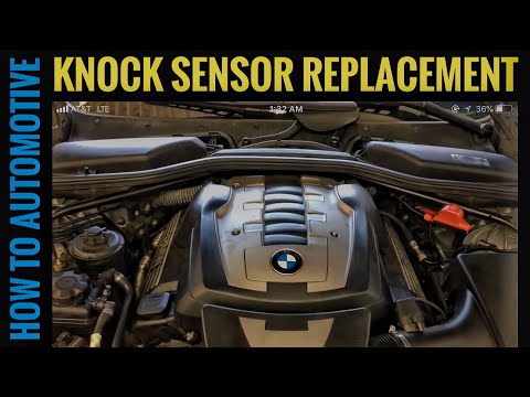 How to Replace the Knock Sensors on a 2009 BMW 550i 4.8 L Engine