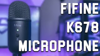 Best Choice For Creators? Fifine K678 Microphone Unboxing & Sound Test by iitzsteven 327 views 3 years ago 4 minutes, 43 seconds