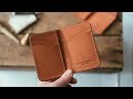 Making Our BEST Selling Leather Wallet