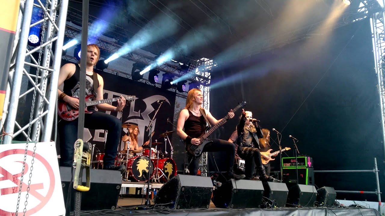 BATTLE BEAST   "Enter the Metal World" Live at JCR 2015 4K 2160p