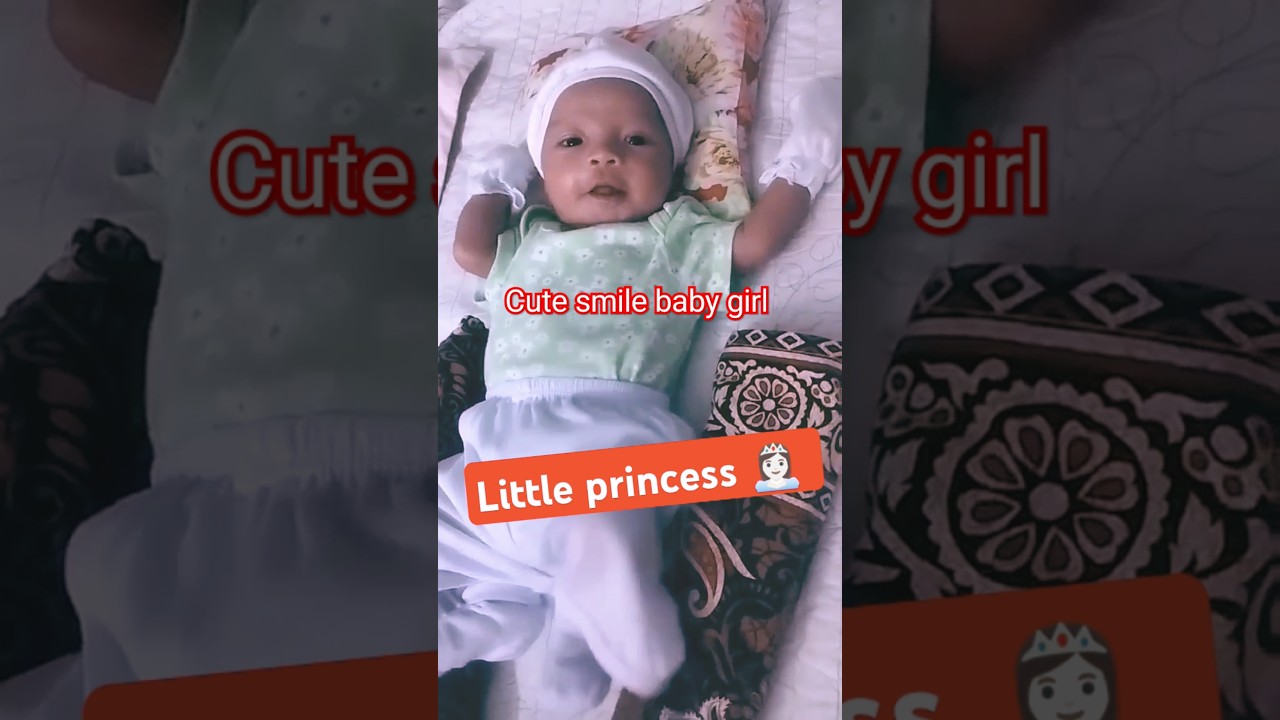 cute smile a little princess 