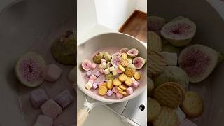Make snowflake crisp with me #asmr #food #cooking #dessert #satisfying #lifestyle