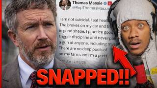 Thomas Massie Goes OFF....Starts Name Dropping
